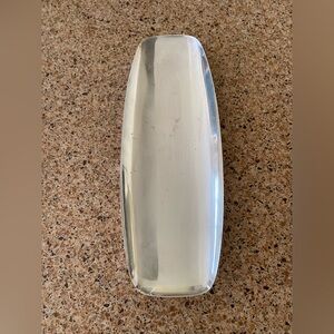Vintage  Wallace silverplate Oblong Bread Tray Mase in USA